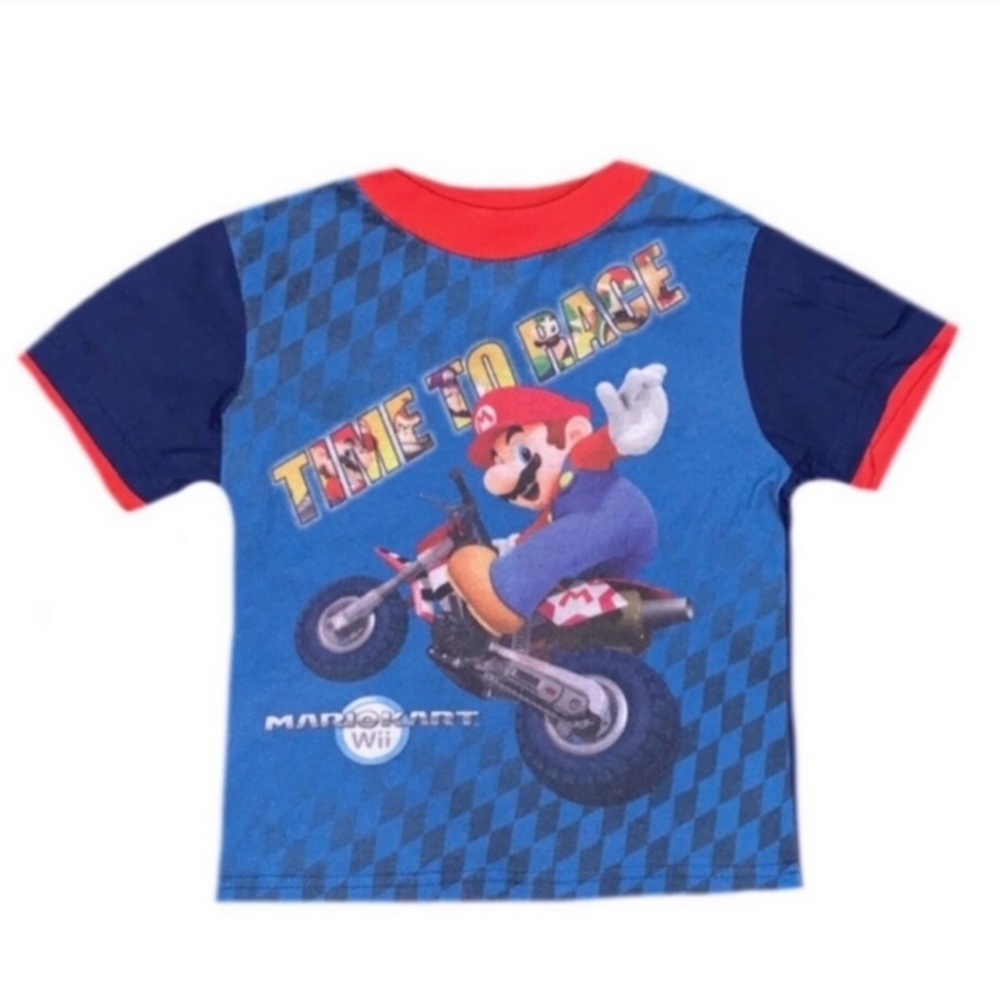 Boy's Mario Kart Pajama Top